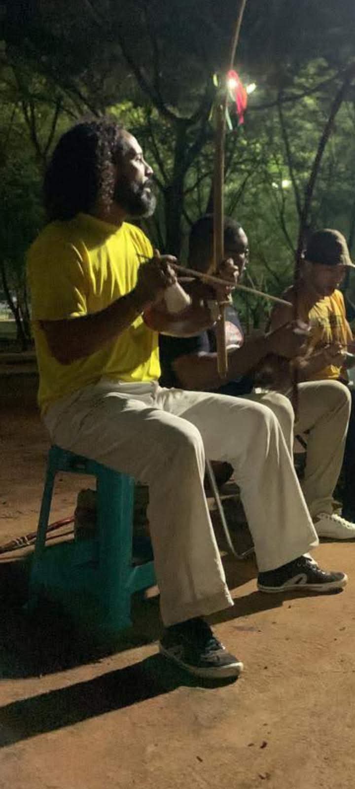 Mestre Matoso no Berimbau